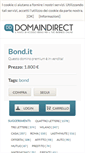 Mobile Screenshot of bond.it